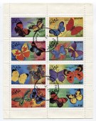 Бабочки.Лист.Дуфар.1977