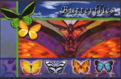 Бабочки.Блок(4 марки)