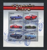 Классические автомобили.Блок.Либерия.